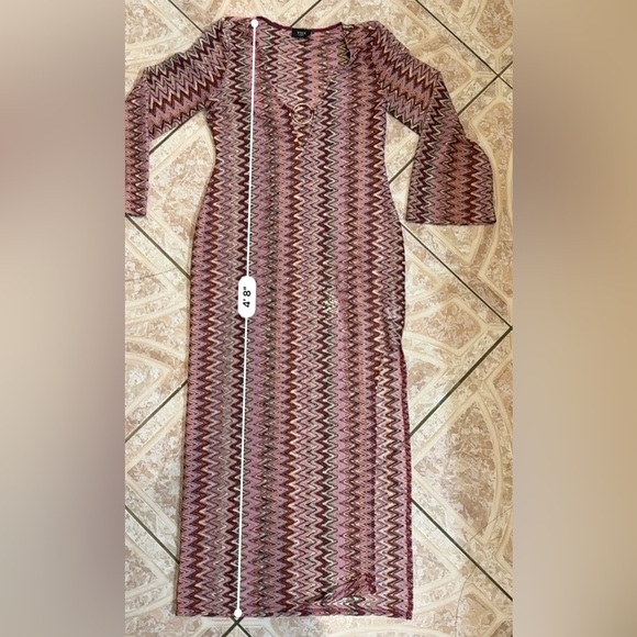 Vici Joanne Crochet Cover Up Maxi Dress - Picture 13 of 14